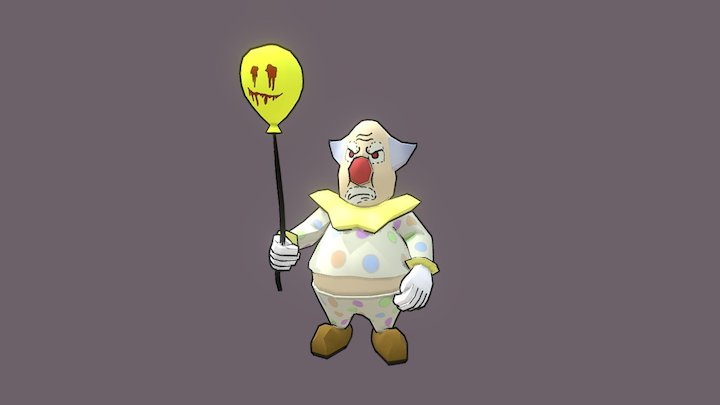 Clown 3D Model