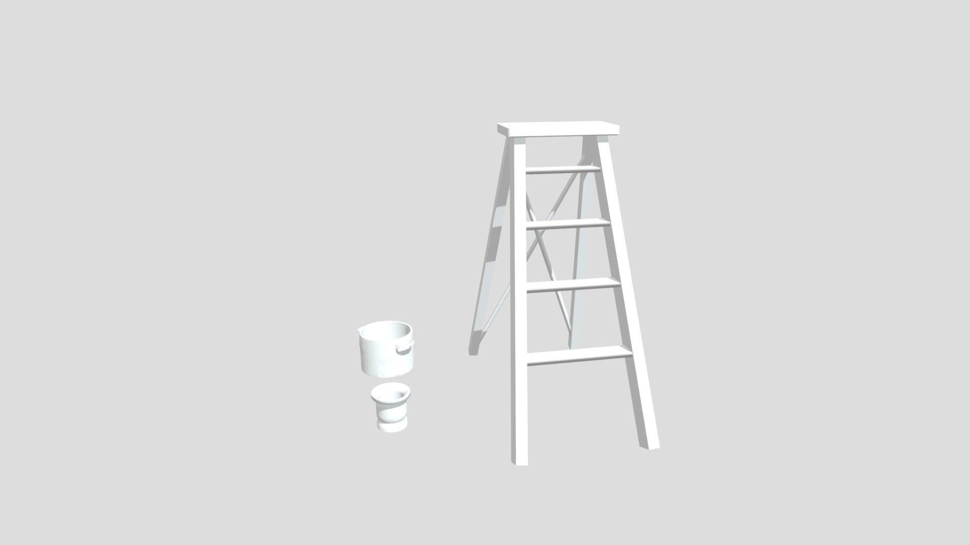 Grandma's House 3 Simple Props 3D model by tsvetina [5219912