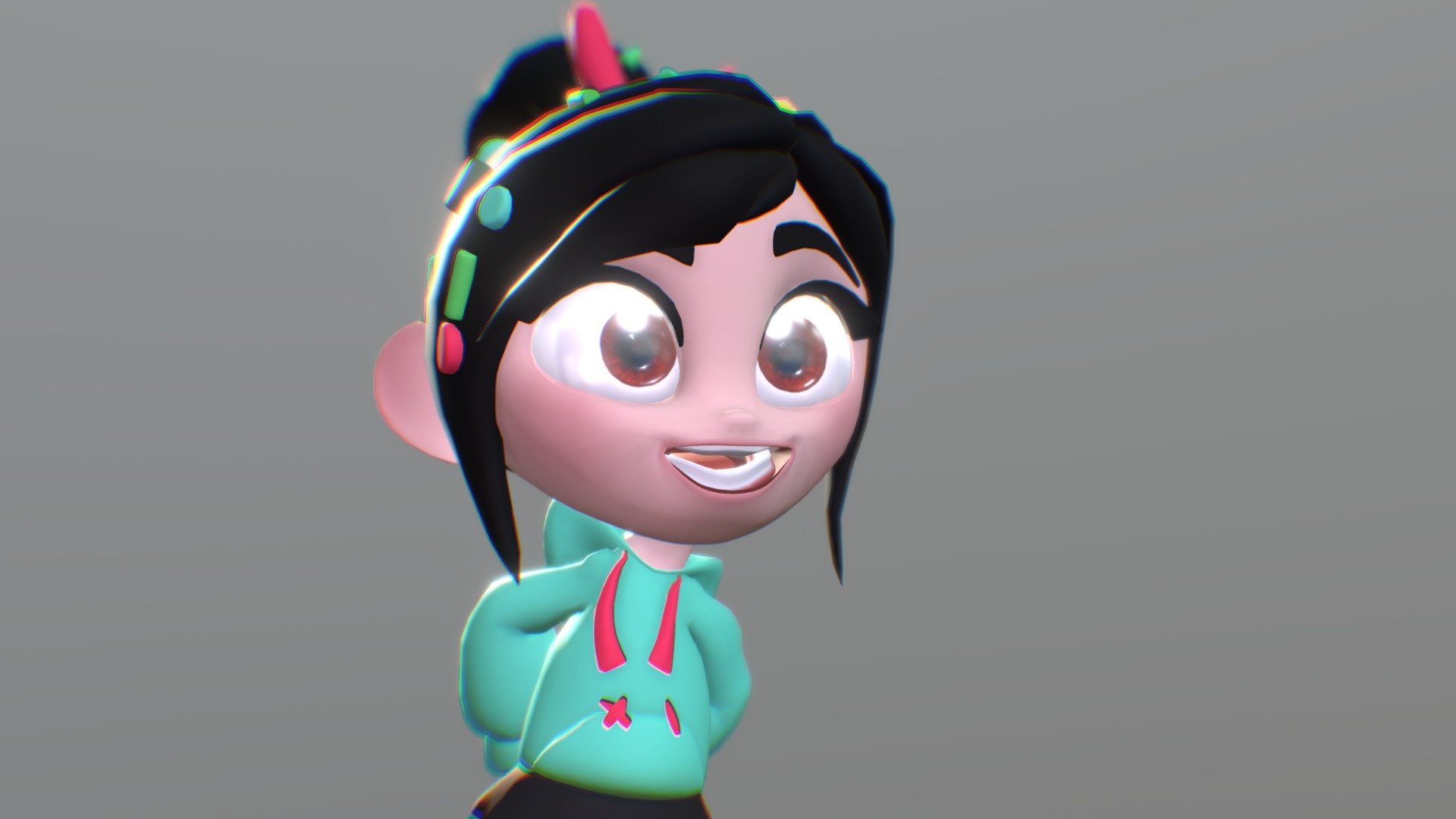 Vanellope Von Schweetz D Models Sketchfab My Xxx Hot Girl