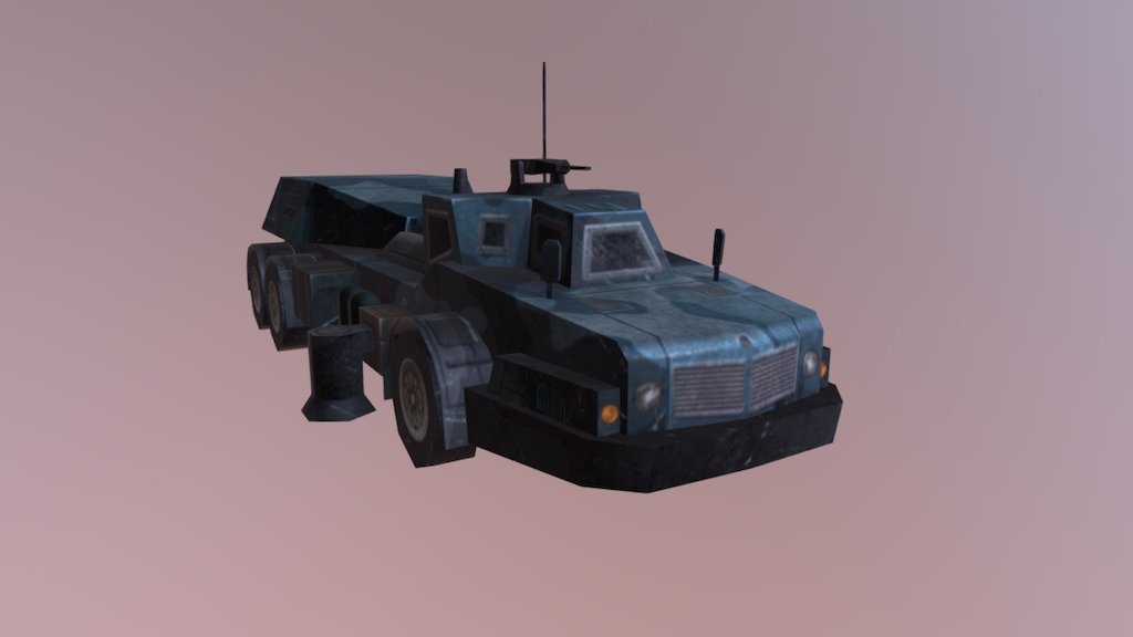Mobile Artillery - 3D model by khanhlam [521accf] - Sketchfab