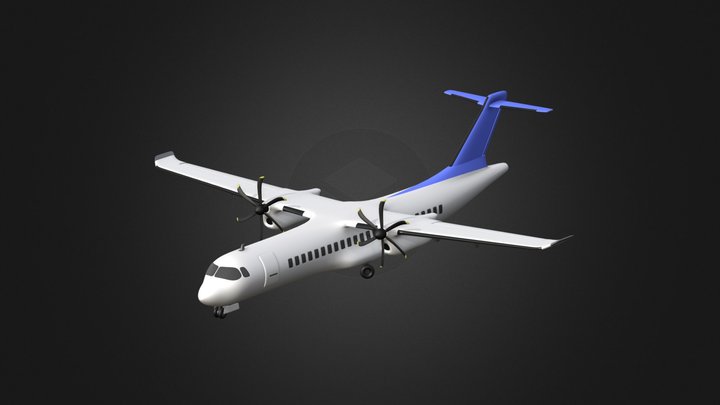 ATR - 72 3D Model