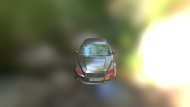 Volvo S80 2011 3D Model