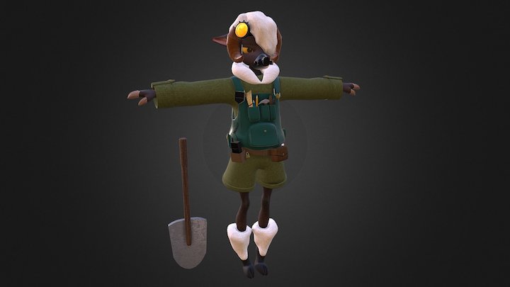 WORK_high 3D Model