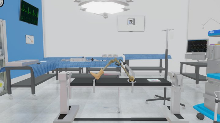 Operation Room 3D Model