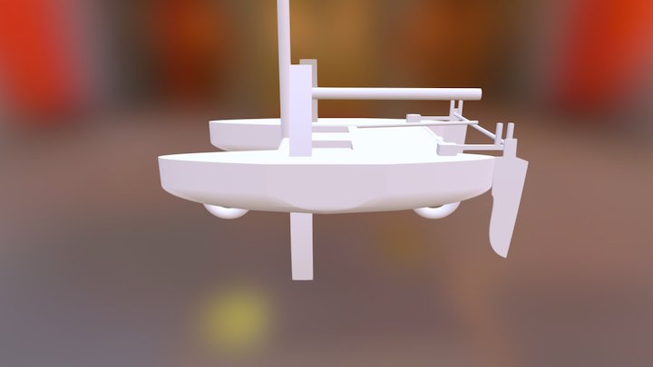 Sail- Road Boat 3D Model