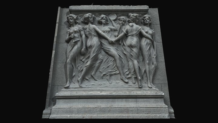 Nimphs relief 3D Model