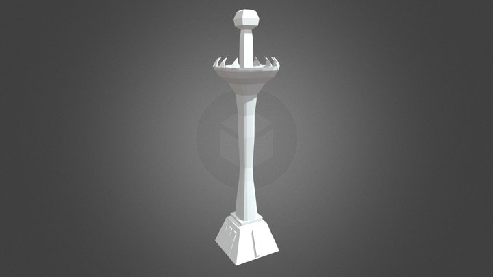 Lamp with teeth and shit 3D Model