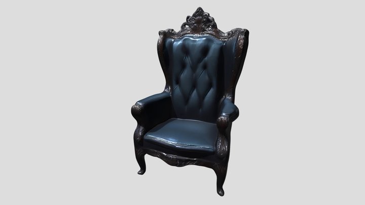 Gothic Chair 3D Model