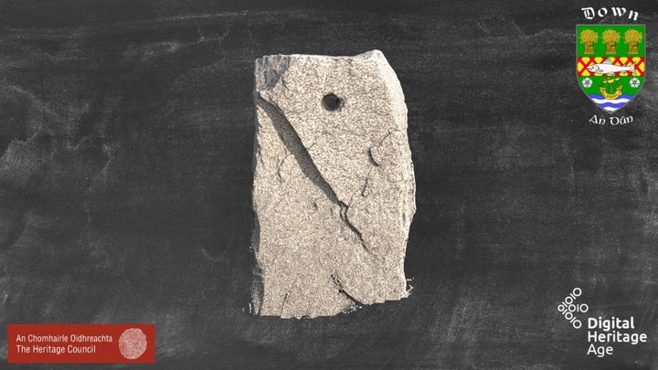 Dow047:042 Holed Stone 3D Model