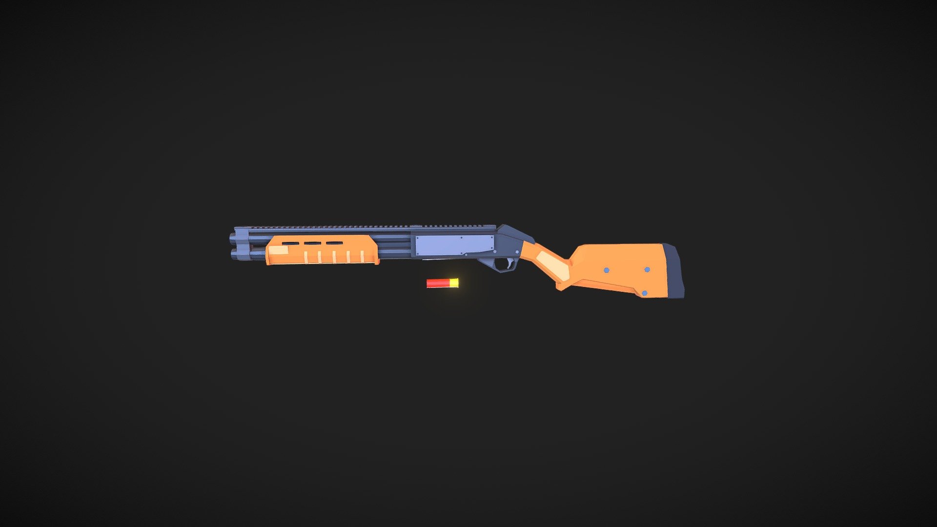 ShotGun - 3D model by unknown3dmaker [521fd48] - Sketchfab