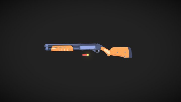 ShotGun 3D Model