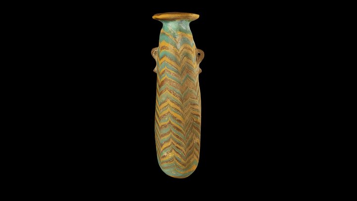 Glass Alabaster Perfume Holder 3D Model