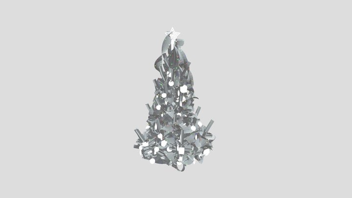 Christmas Tree Deco Snow Small – Modello 3D gratuito STL