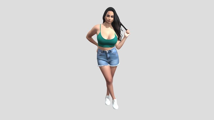 Casual Summer Style – Gratis 3D-model STL