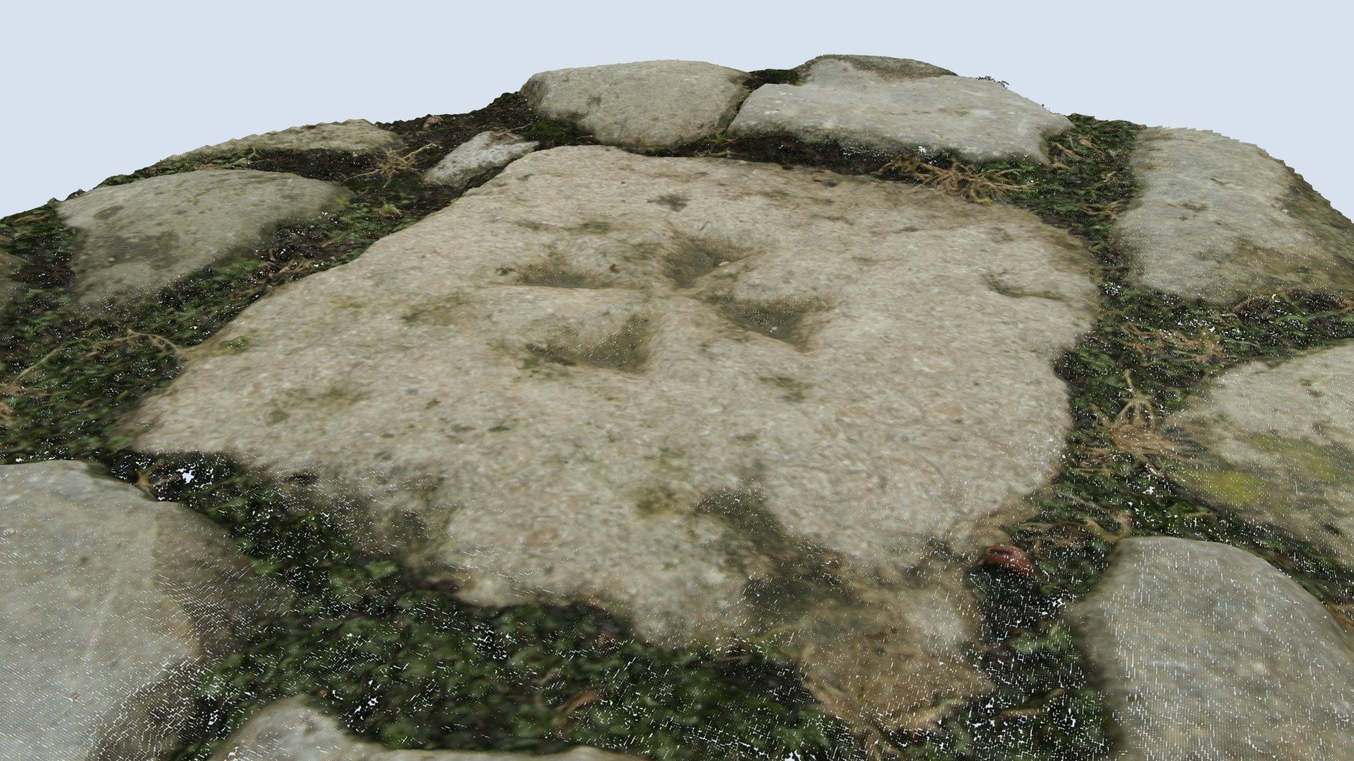 Maltese Cross, Clock Court, Hampton Court Palace 3D model by S J