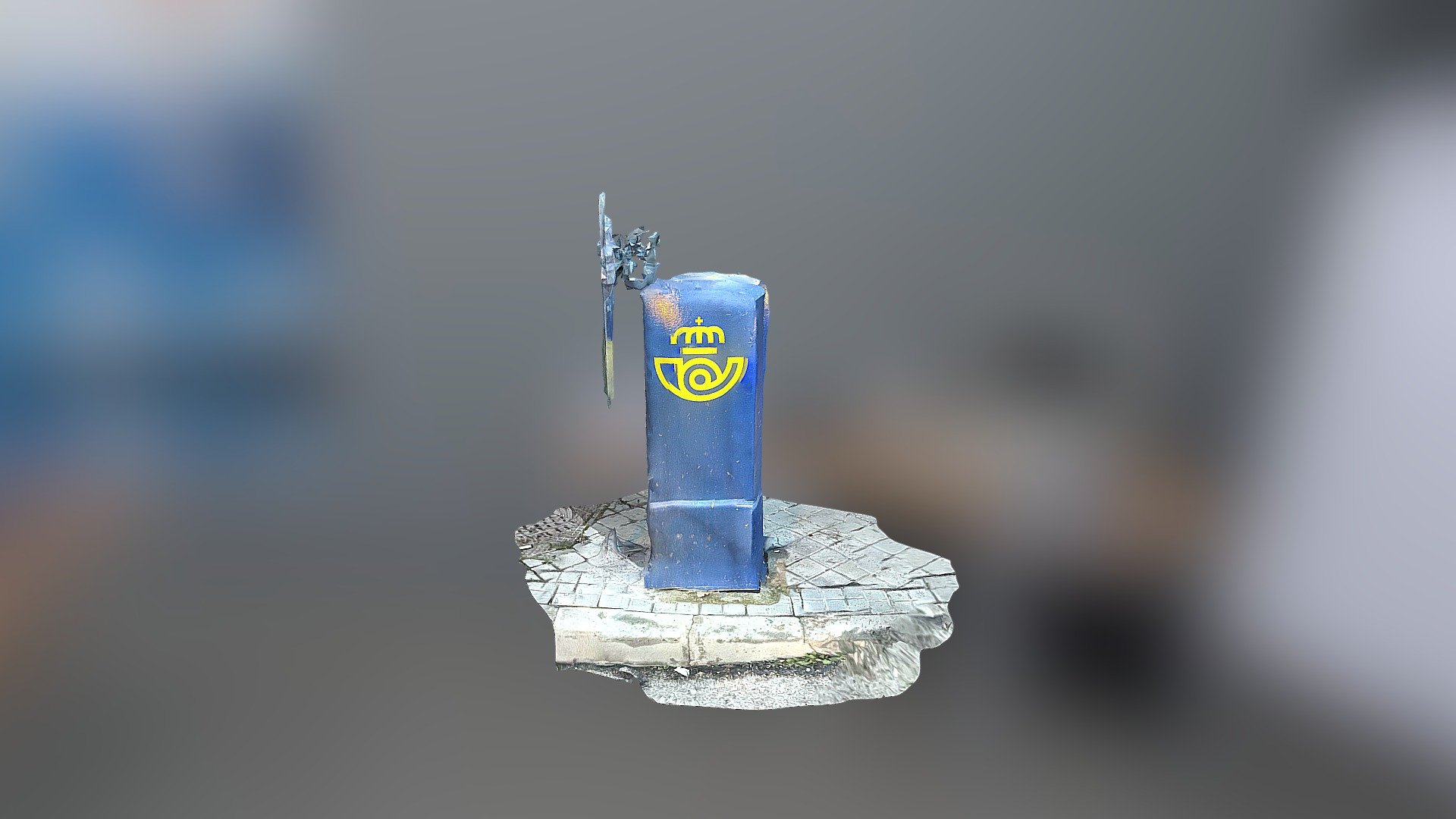 Spanish Mailbox Polycam 3D model