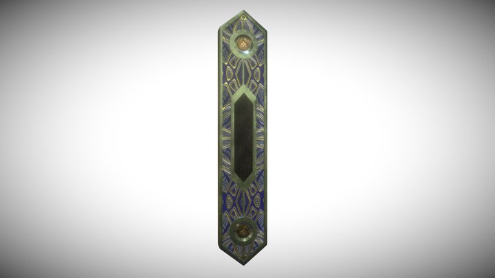 Mage Pillar Tri 3D Model