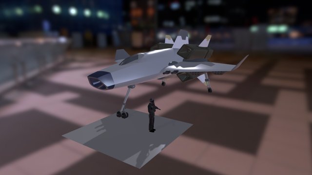 LBSI APEB - Aeronautic Proto Typ Kx19 3D Model