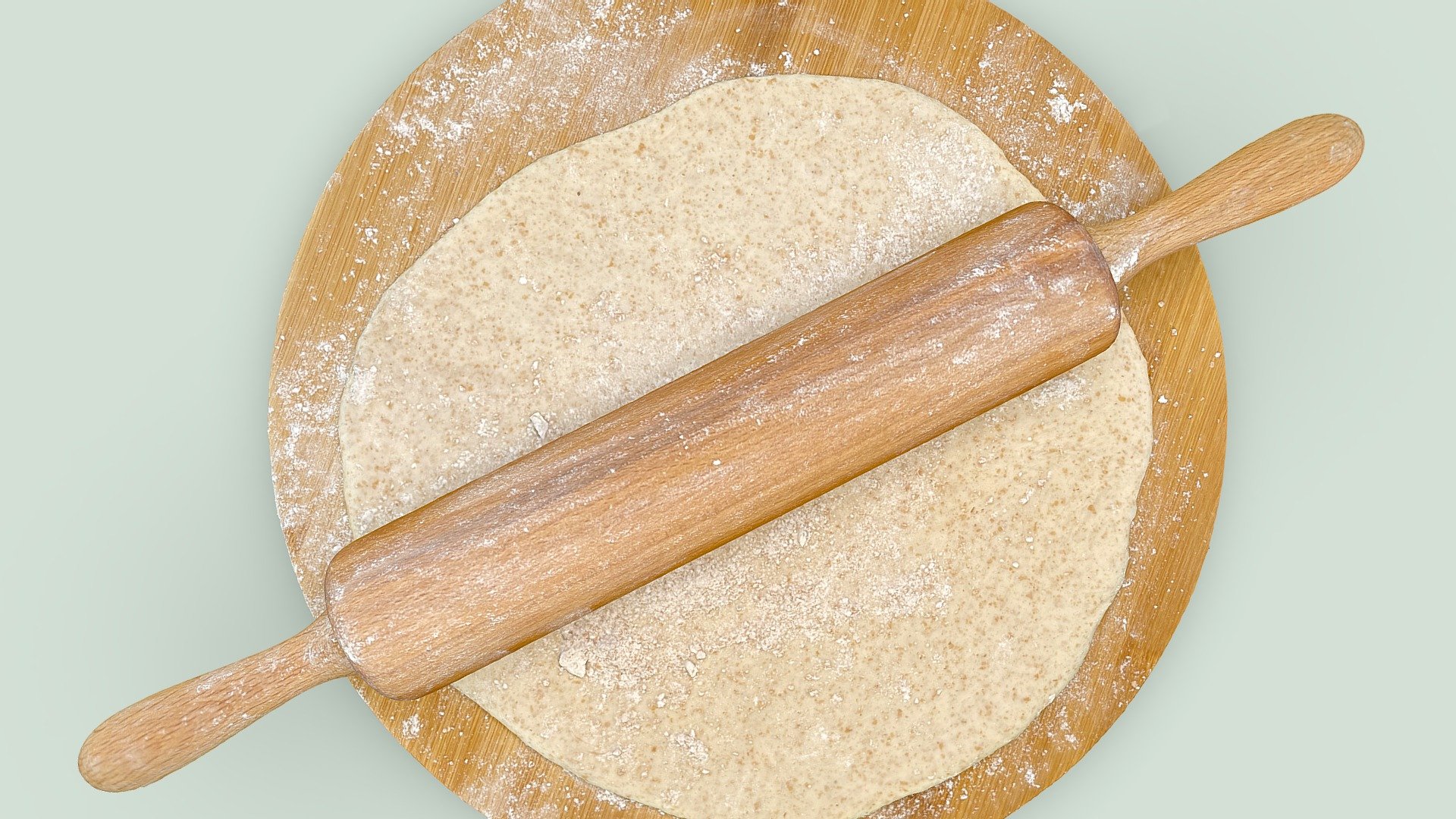 Homemade Pastry Dough 3D model by Zoltanfood [52221a8] Sketchfab