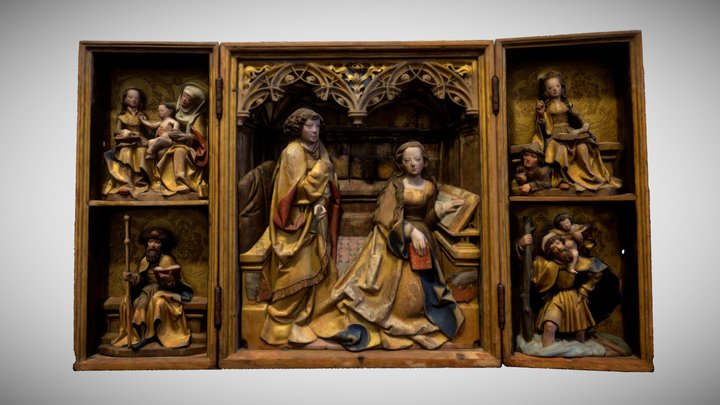 Triptych 3D models - Sketchfab
