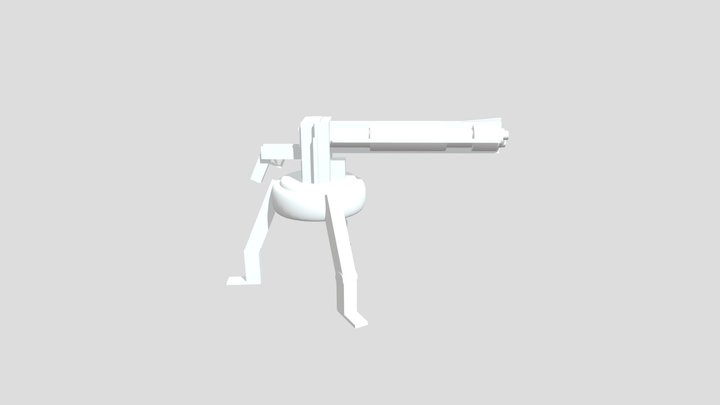 sci fi Portable Turret