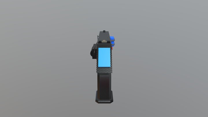 Energy Gun 3D Model