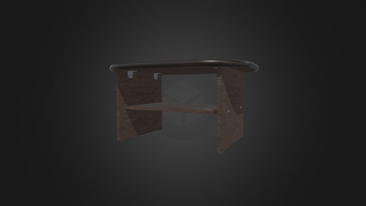 Simple coffee table 3D Model