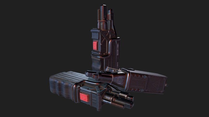 Handheld Deflector Shield - 3D model by Maciej Kulinski (@mkulinski ...