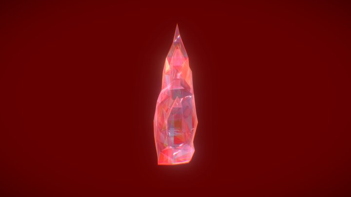 Flame_Gem 3D Model