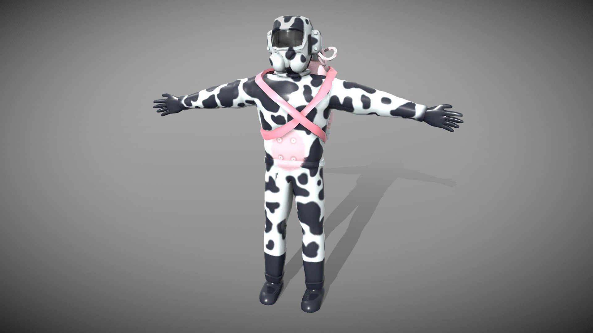 Lethal Company Cow Skin - 3D model by AsiaEmory (@AsiaEmory) [5226124]