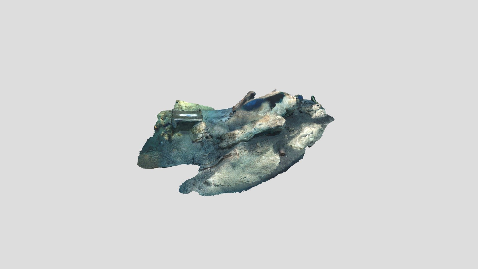 Blue Grotto 35' Platform + Surrounding Rocks - 3D model by Grant | Sea ...