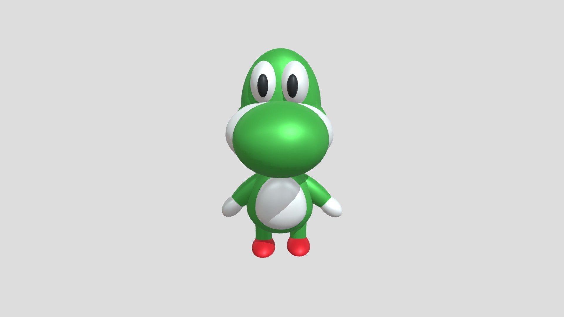 Yoshi - 3D model by Karol Astrid Espinosa (@yamilethespinosajimenez ...