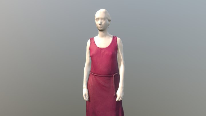 Dress Scanning 3D Model