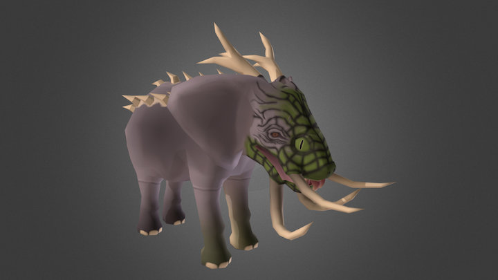 Grootslang - Redesigned w. full animation 3D Model