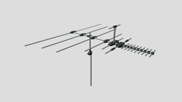 Antenna 3D game asset 3D Model