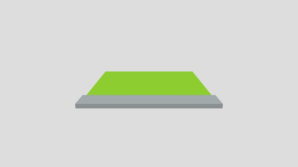 Isolato 12x12 Erba Dritto