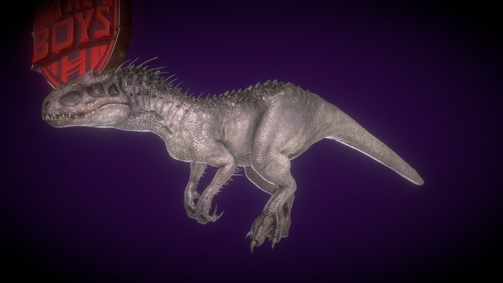 (FREE) Indominus Rex // RIGGED//ANIMATED || JWE@ 3D Model