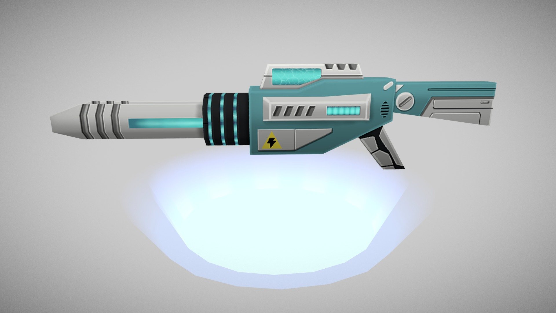 Tesla Gun 3d Model By Gabriel J Garcia Gabrieljgarcia 5229f50