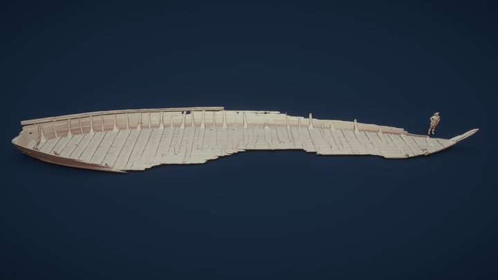 Shipwreck from Czersk 3D Model