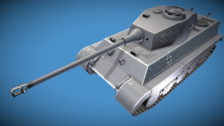 Tiger-tank 3D models - Sketchfab