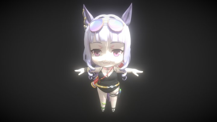 goldship bazooka chibi – Modèle 3D gratuit STL