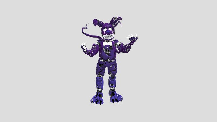 Fnaf Manifested Springtrap 3D Model