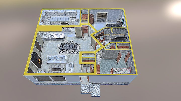 La Maison 3D Model