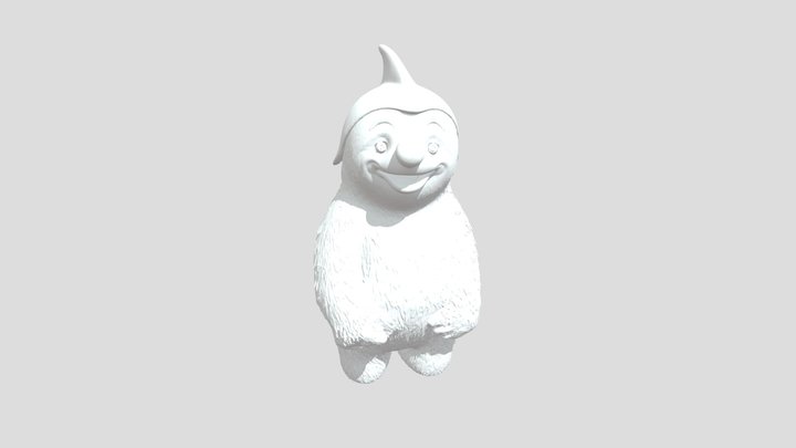 Jolly Clown Bird 3D Model