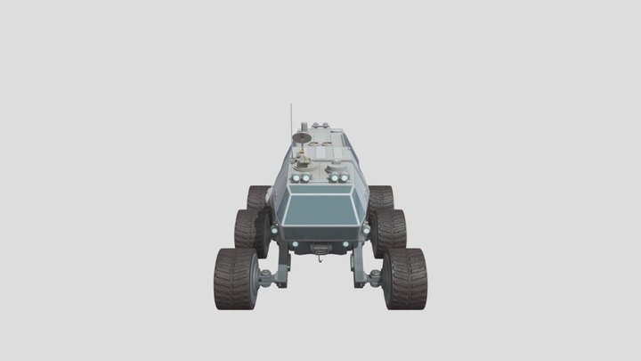 04 Space Rover LP Final 3D Model