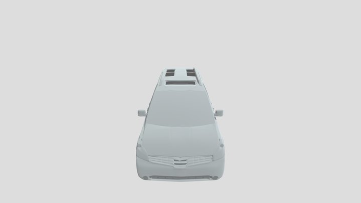 Nissan Quest 2007 3D Model