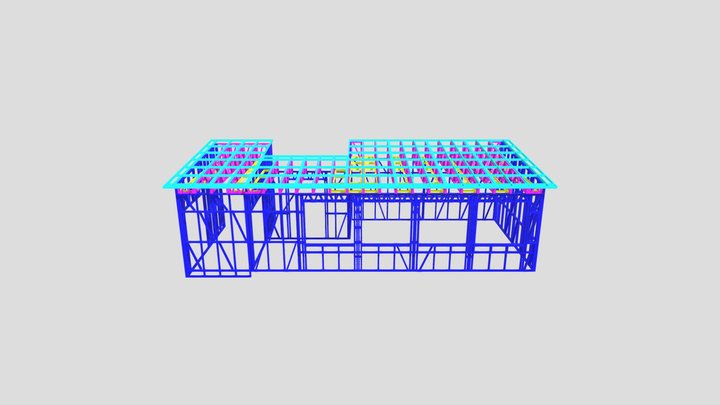 Дом 69 м2 3D Model