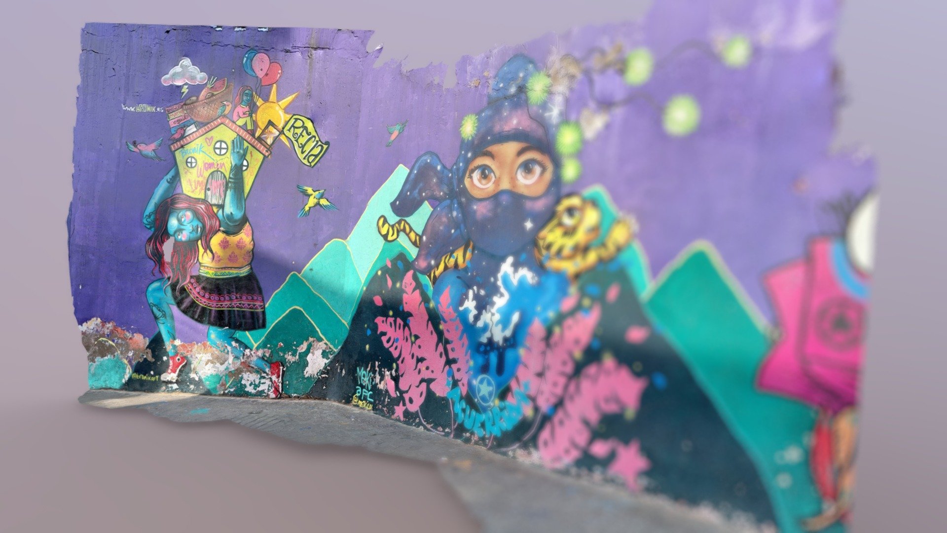 Day 28: Barranco Mural part 4 | LIDAR