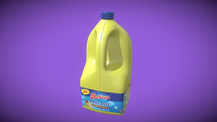 Bleach Bottle 3D Model