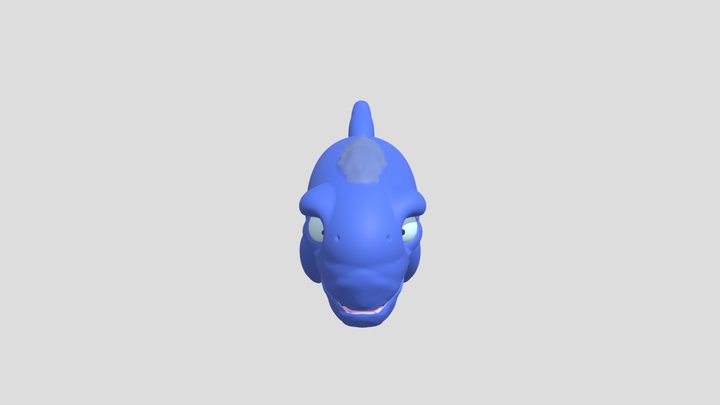 blue fish 3D Model